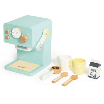 Classic World Ahşap Kahve Makinesi