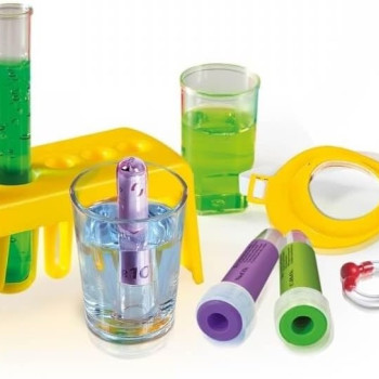 Clementoni İlk Kimya Deney Seti Renkli