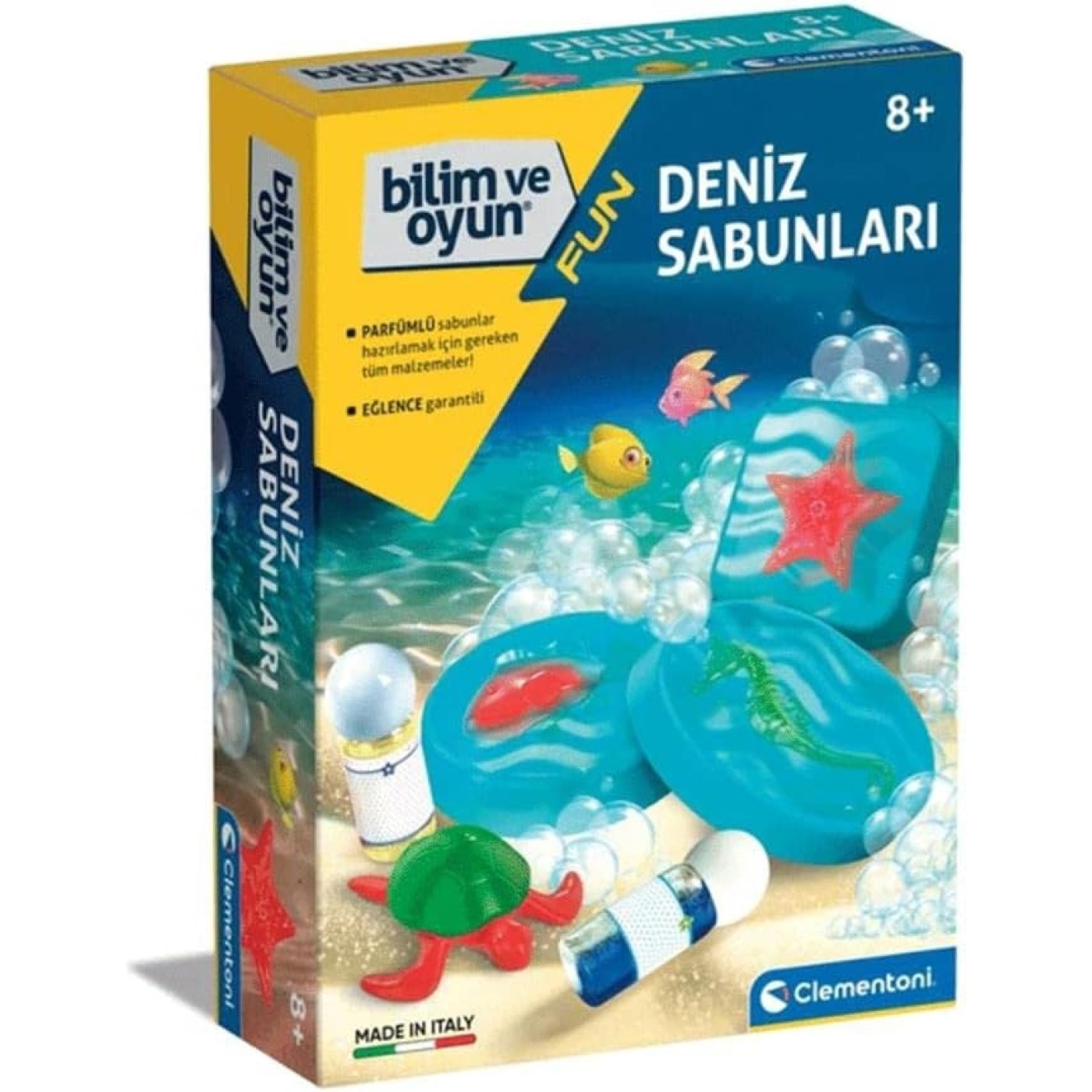 Clementoni Bilim ve Oyun Deniz Sabunları