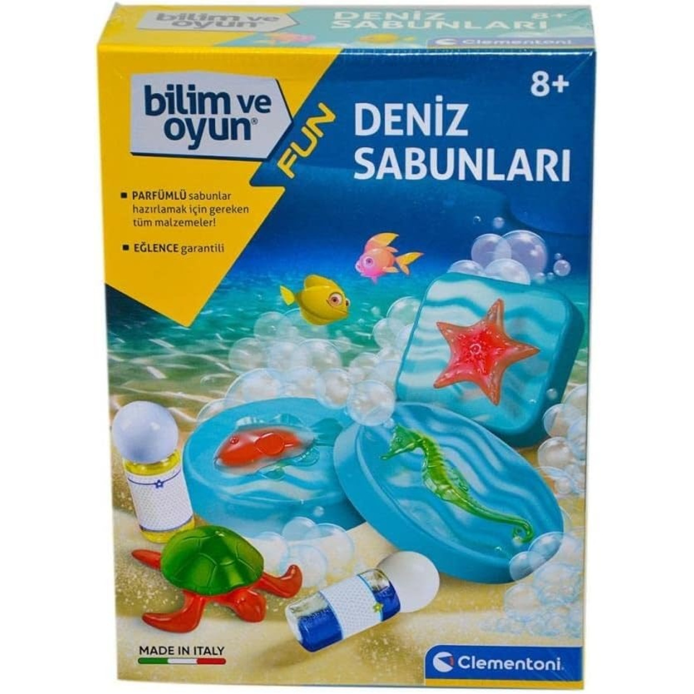 Clementoni Bilim ve Oyun Deniz Sabunları
