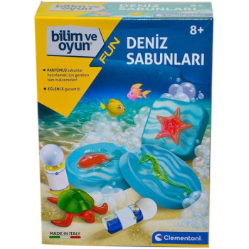 Clementoni Bilim ve Oyun Deniz Sabunları