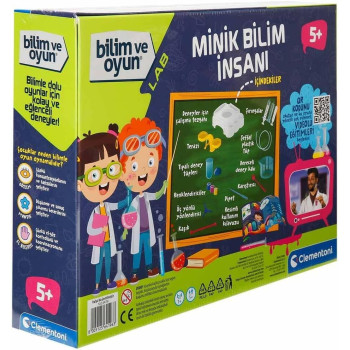 Clementoni - Bilim ve Oyun Minik Bilim İnsanı