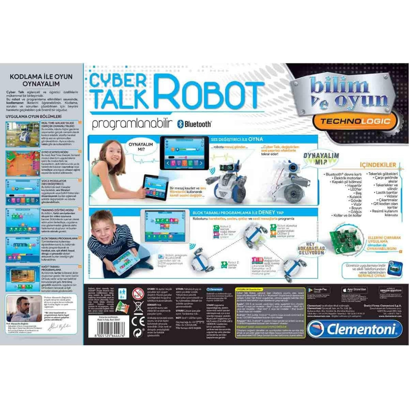 Clementoni - Robotik Laboratuvarı Clementoni - Robotik Laboratuvarı