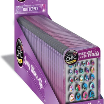 Clementoni Crazy Chic Tak ve Git Takma Tırnak