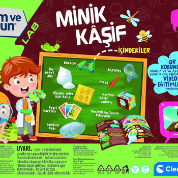 Clementoni Bilim ve Oyun - Minik Kaşif