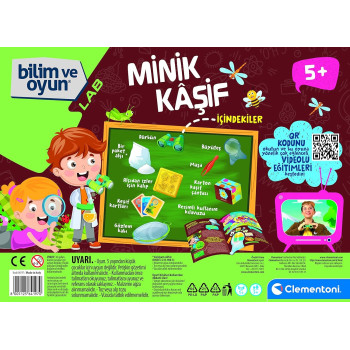 Clementoni Bilim ve Oyun - Minik Kaşif Clementoni Bilim ve Oyun - Minik Kaşif
