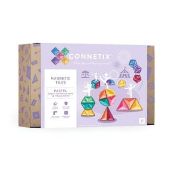 Connetix Pastel Shape Expansion Set - 48 Parça Connetix Pastel Shape Expansion Set - 48 Parça