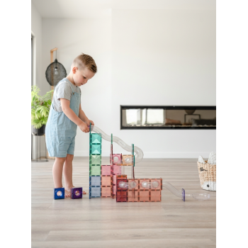 Connetix Pastel Ball Run Expansion Set - 80 Parça