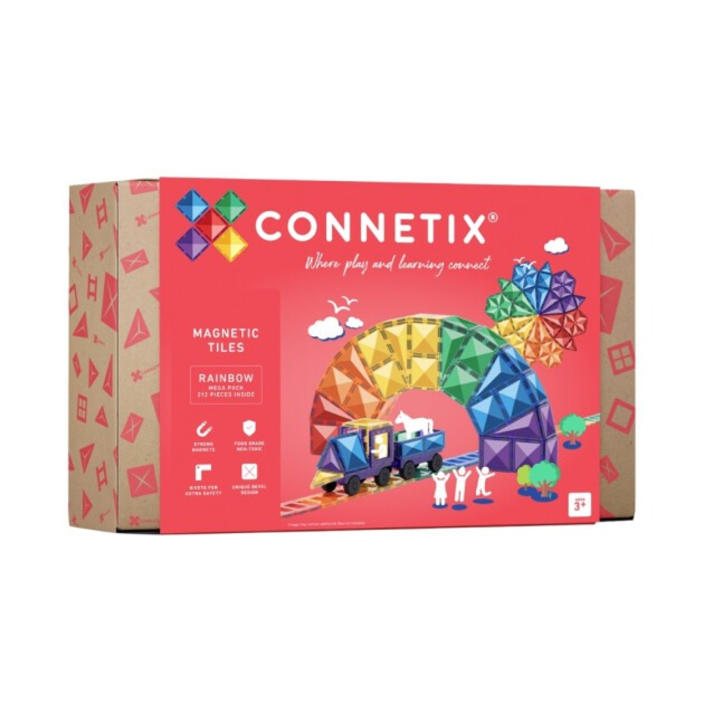 Connetix Rainbow Mega Set 212 Parça - ST00774 - 850036293194