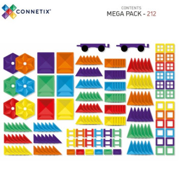Connetix Rainbow Mega Set 212 Parça Connetix Rainbow Mega Set 212 Parça