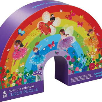 Crocodile Creek Dekoratif Puzzle - 36 Parça - Over the Rainbow