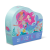 Crocodile Creek Mini Puzzle - 12 Parça - Mermaid Dreams - 41192 - 732396411923