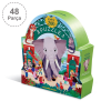Crocodile Creek Müzede Bir Gün Puzzle - 48 Parça - Hayvanat Bahçesi Crocodile Creek Müzede Bir Gün Puzzle - 48 Parça - Hayvanat Bahçesi