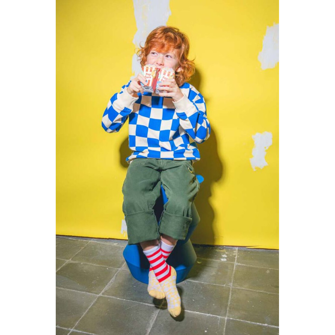 Eat My Socks - Pop Corn Çocuk Çorap - 8436602103269 Eat My Socks - Pop Corn Çocuk Çorap - ST00763 - 8436602103269