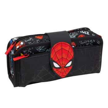 Smiggle - Marvel Spiderman Çift Gözlü Kalem Kutusu
