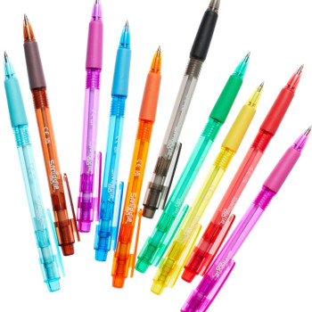 Smiggle - Renkli Pop Tükenmez Kokulu Kalemler X10