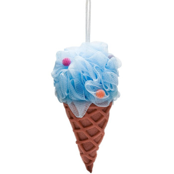 Baveal - Tatlı Dondurmalar Orta Boy Banyo Süngeri Mavi