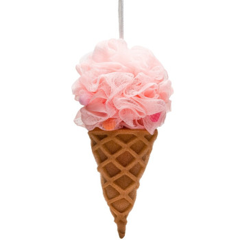 Baveal - Tatlı Dondurmalar Orta Boy Banyo Süngeri Pembe