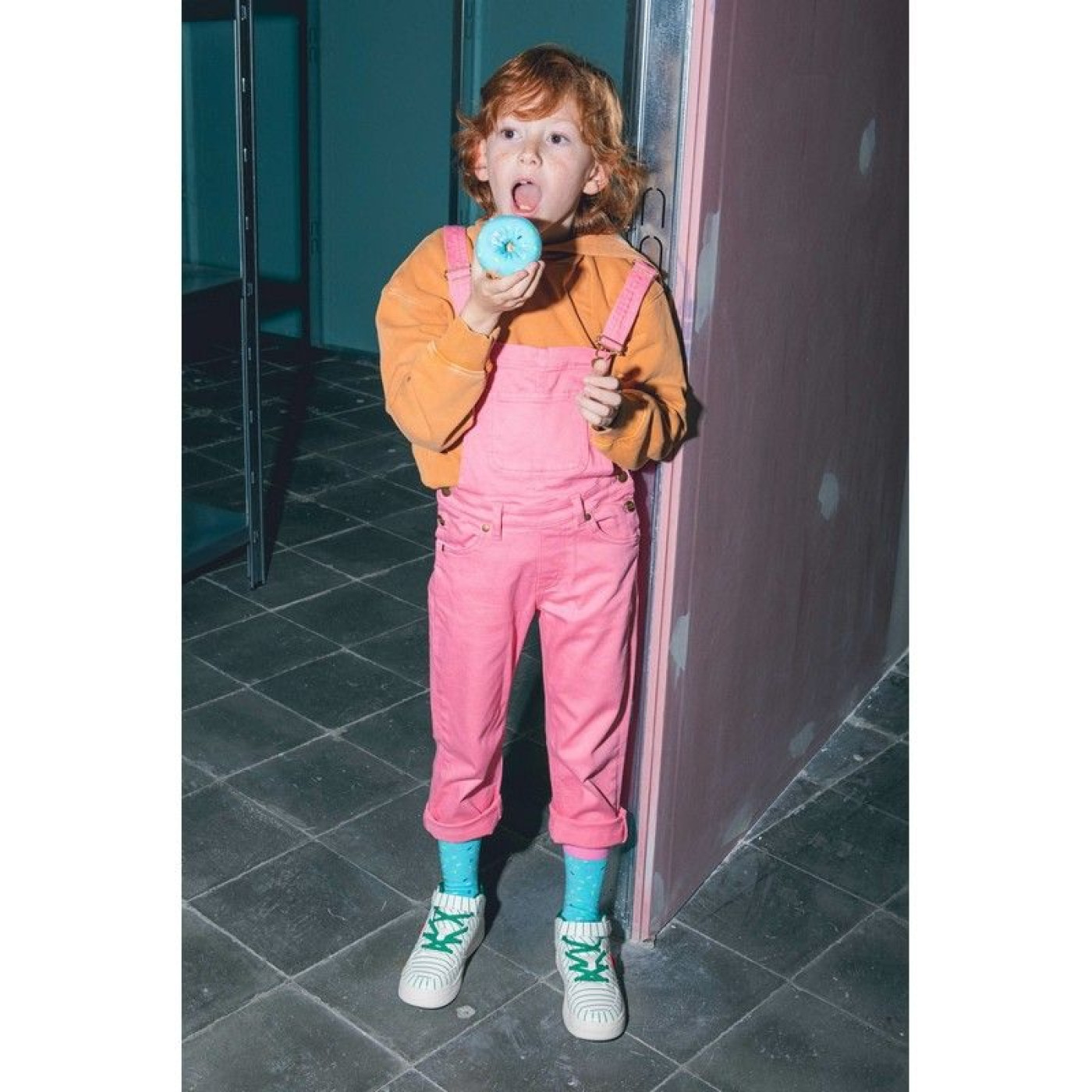 Eat My Socks - Çocuk Joe Donut Mavi Çorap - 8436602103207 Eat My Socks - Çocuk Joe Donut Mavi Çorap - ST00753 - 8436602103207
