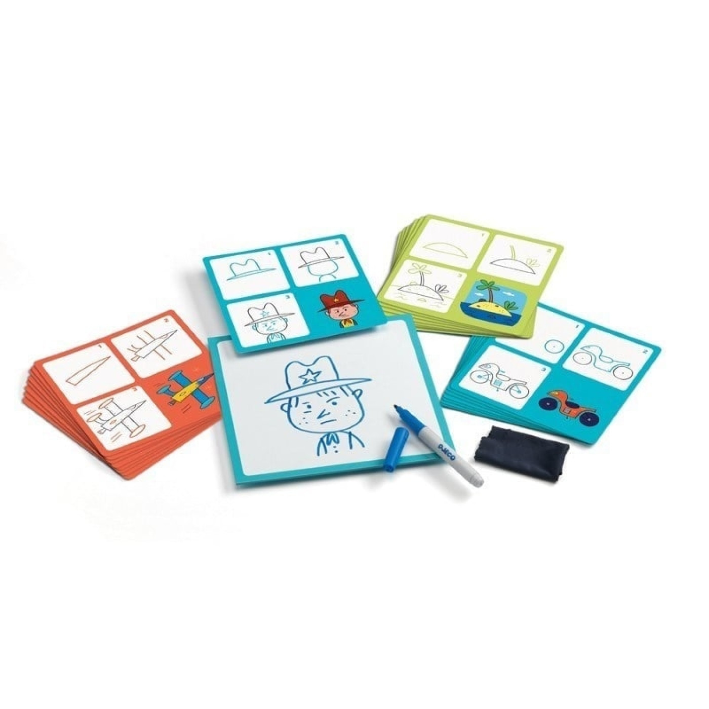 Djeco Adım Adım Çizim Oyunu - Arthur And Co