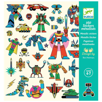Djeco Çıkartmalar - Robotlar Djeco Çıkartmalar - Robotlar