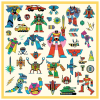 Djeco Çıkartmalar - Robotlar - DJ09276 - 3070900092761