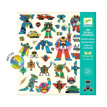 Djeco Çıkartmalar - Robotlar Djeco Çıkartmalar - Robotlar