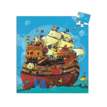 Djeco Dekoratif Puzzle 54 Parça - Barbarossa's Boat Djeco Dekoratif Puzzle 54 Parça - Barbarossa's Boat