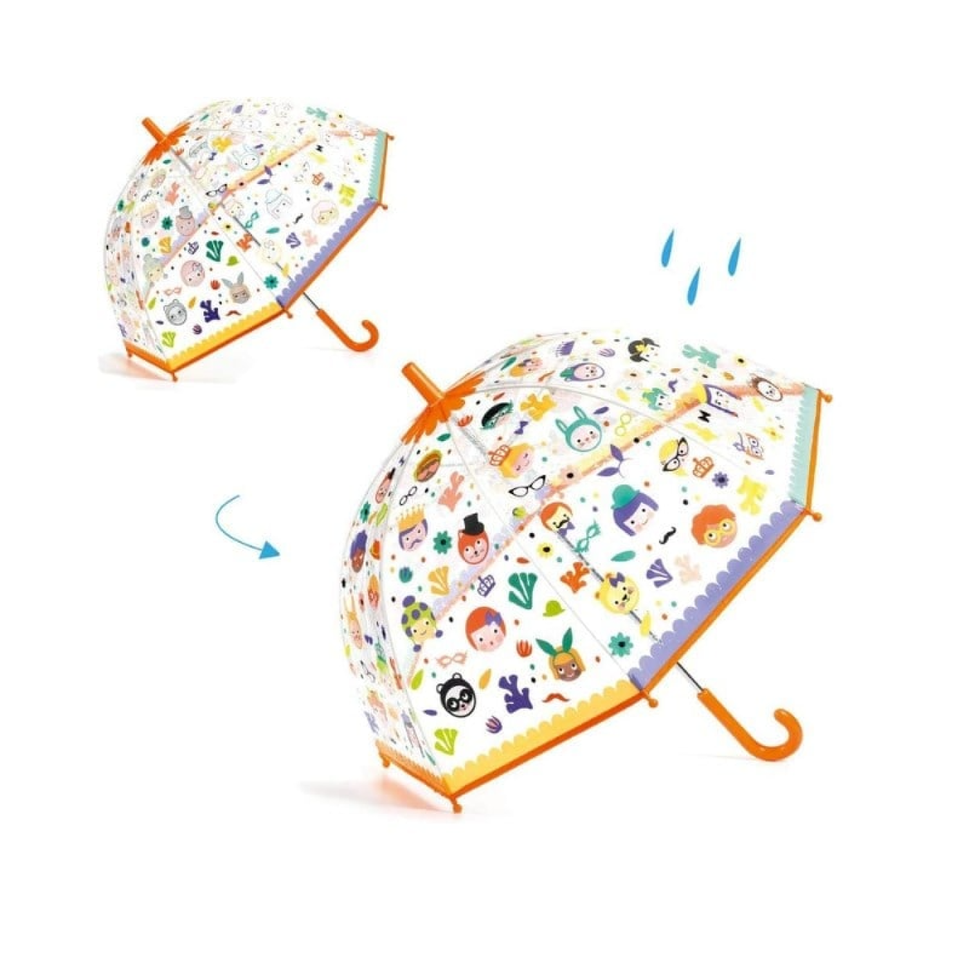 Djeco Sihirli Şemsiye - Faces - 3070900047099 Djeco Sihirli Şemsiye - Faces - DD04709 - 3070900047099