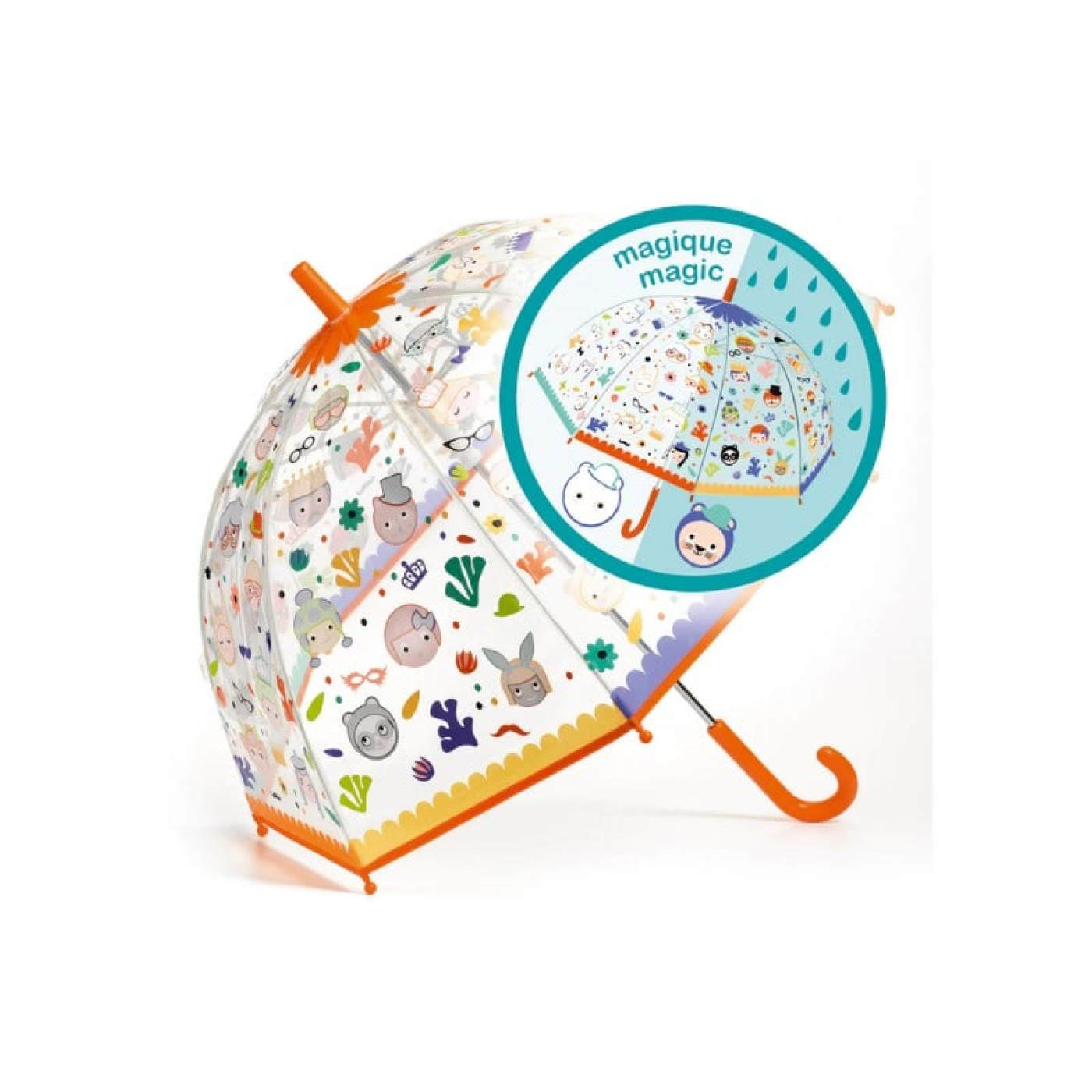 Djeco Sihirli Şemsiye - Faces - 3070900047099 Djeco Sihirli Şemsiye - Faces - DD04709 - 3070900047099