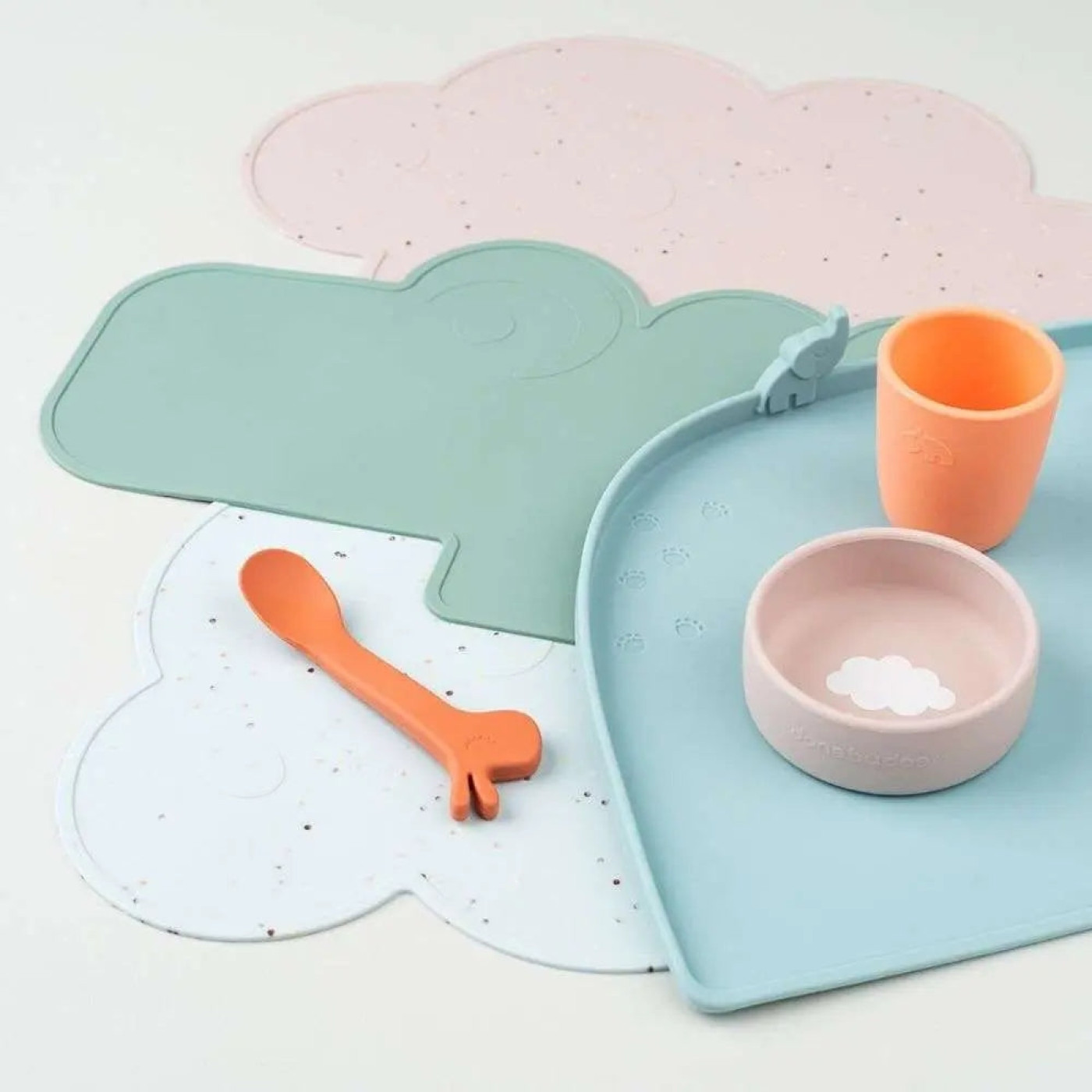 Done by Deer - Confetti - Silikon Amerikan Servis - Pembe