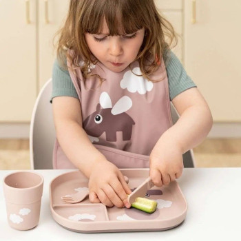 Done by Deer - Happy Clouds - Kaymaz Bölmeli Tabak - Pembe