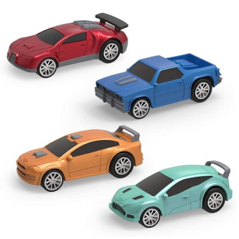 Driven 4'Lü Çek Bırak Araba Seti - Turkuaz, Turuncu, Mavi, Kırmızı Driven 4'Lü Çek Bırak Araba Seti - Turkuaz, Turuncu, Mavi, Kırmızı