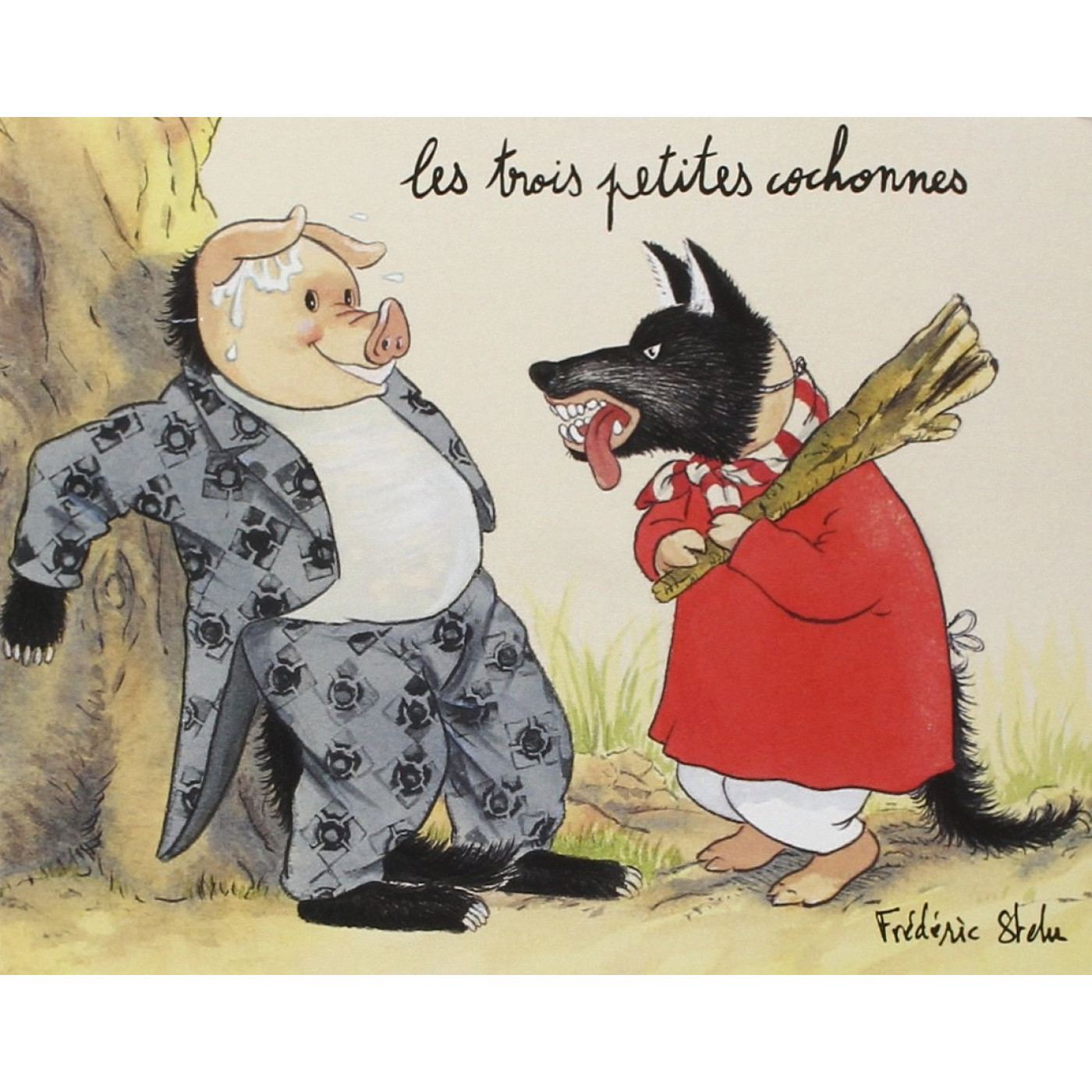 Fransızca Kitaplar - Les trois petites cochonnes