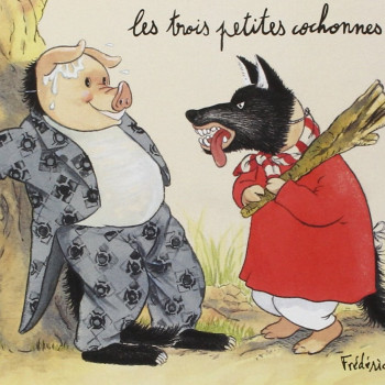 Fransızca Kitaplar - Les trois petites cochonnes