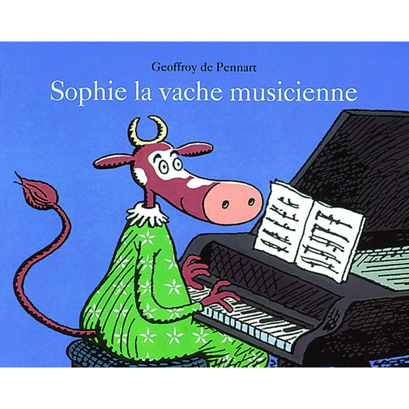 Fransızca Kitaplar - Sophie la vache musicienne