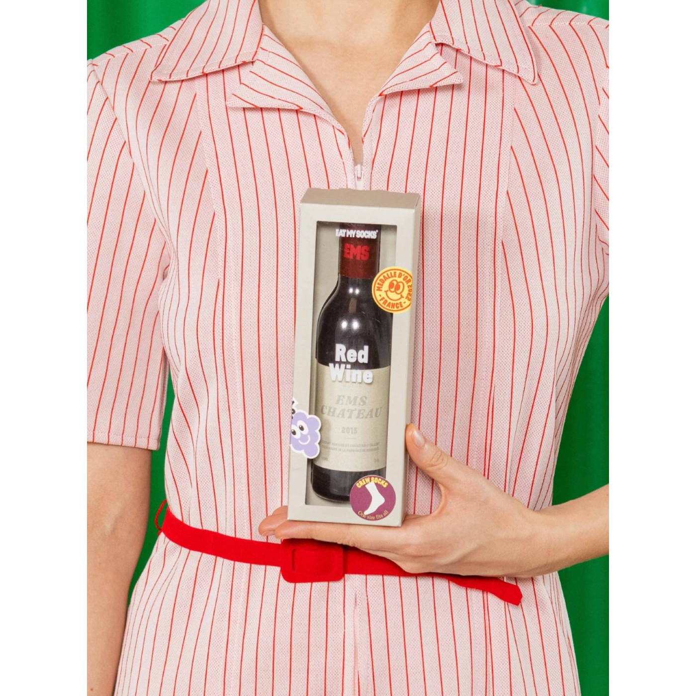 Eat My Socks - Yetişkin Kırmızı Şarap Çorap - 8436602101265 - 8436602101265