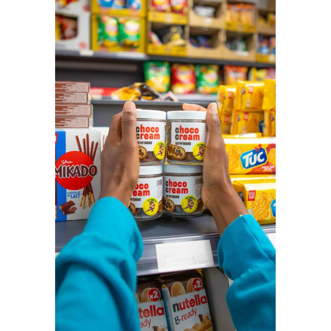 Eat My Socks - Yetişkin Çikolatalı Krema Çorap - 8436602101999 - 8436602101999