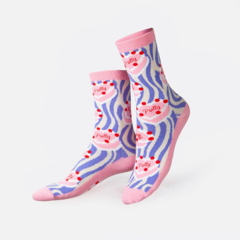 Eat My Socks - Yetişkin Pretty Pasta Çorap