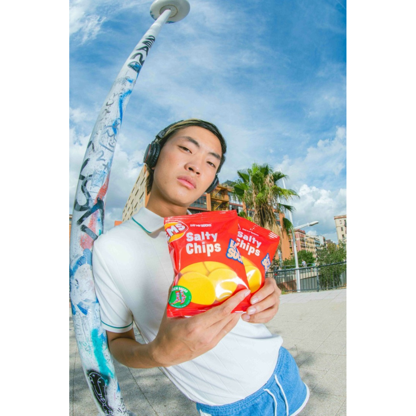 Eat My Socks - Yetişkin Tuzlu Cipsler Çorap - 8436602102019 - 8436602102019