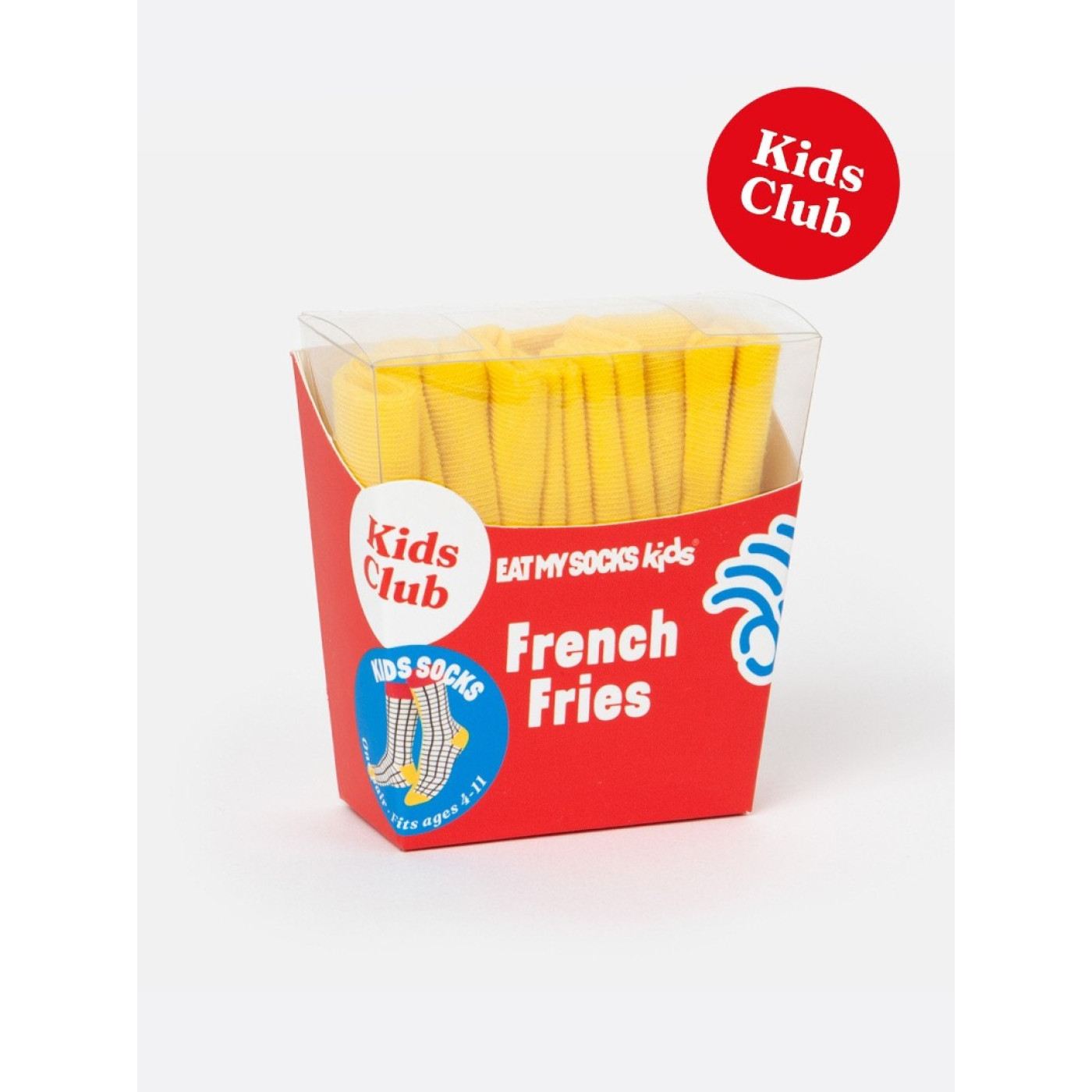 Eat My Socks - Çocuk Patetes Kızartması Çorap - ST00755 - 8436602103245