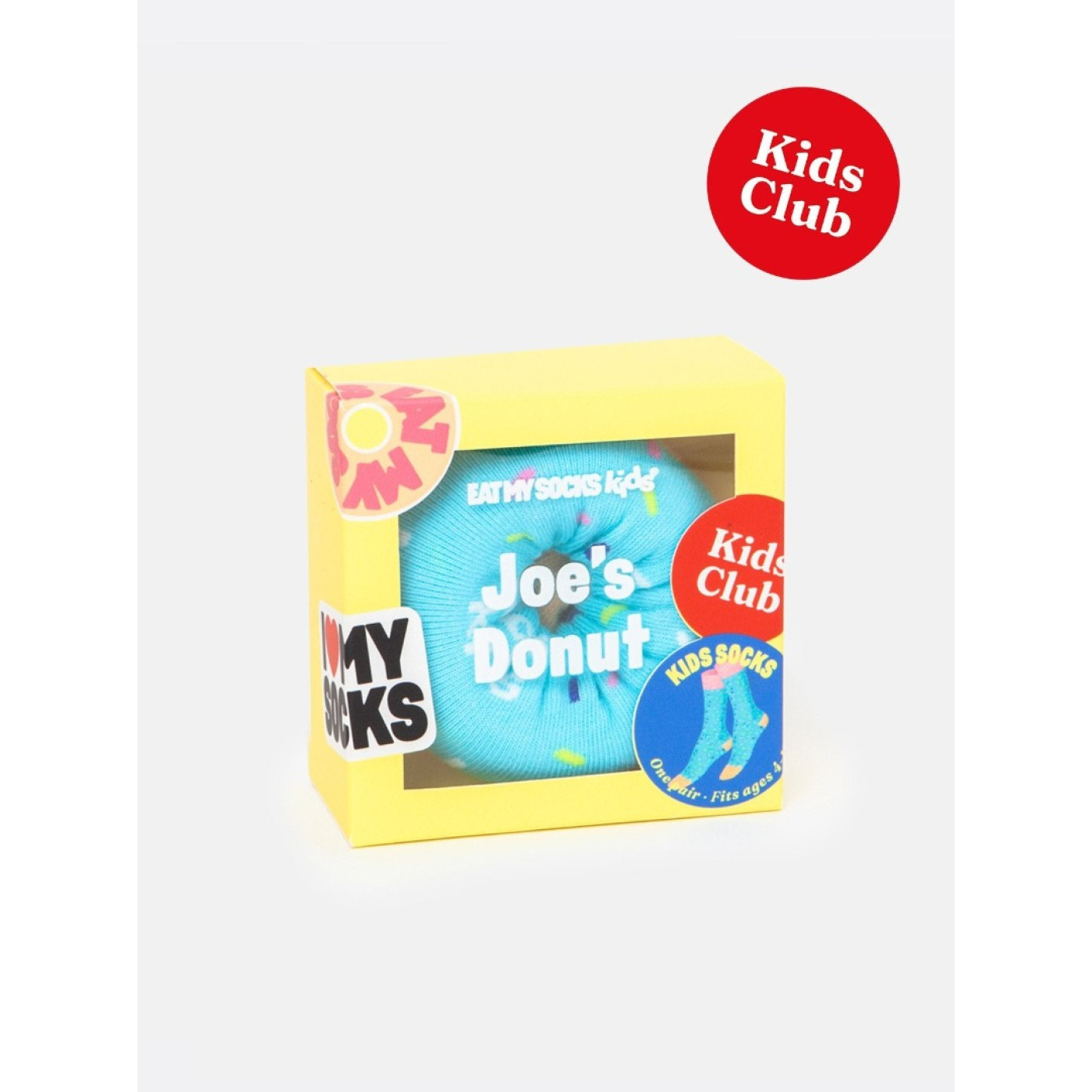 Eat My Socks - Çocuk Joe Donut Mavi Çorap - 8436602103207 Eat My Socks - Çocuk Joe Donut Mavi Çorap - ST00753 - 8436602103207