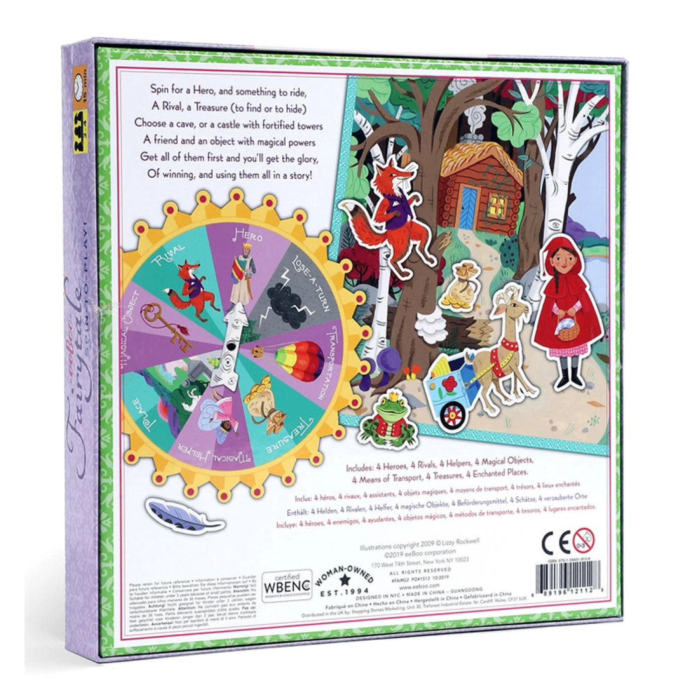 Eeboo Fairytale Spinner Kutu Oyunu