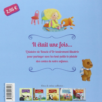 Mes Premiers Contes & Classiques Boucle Dor Et Les Trois Ours