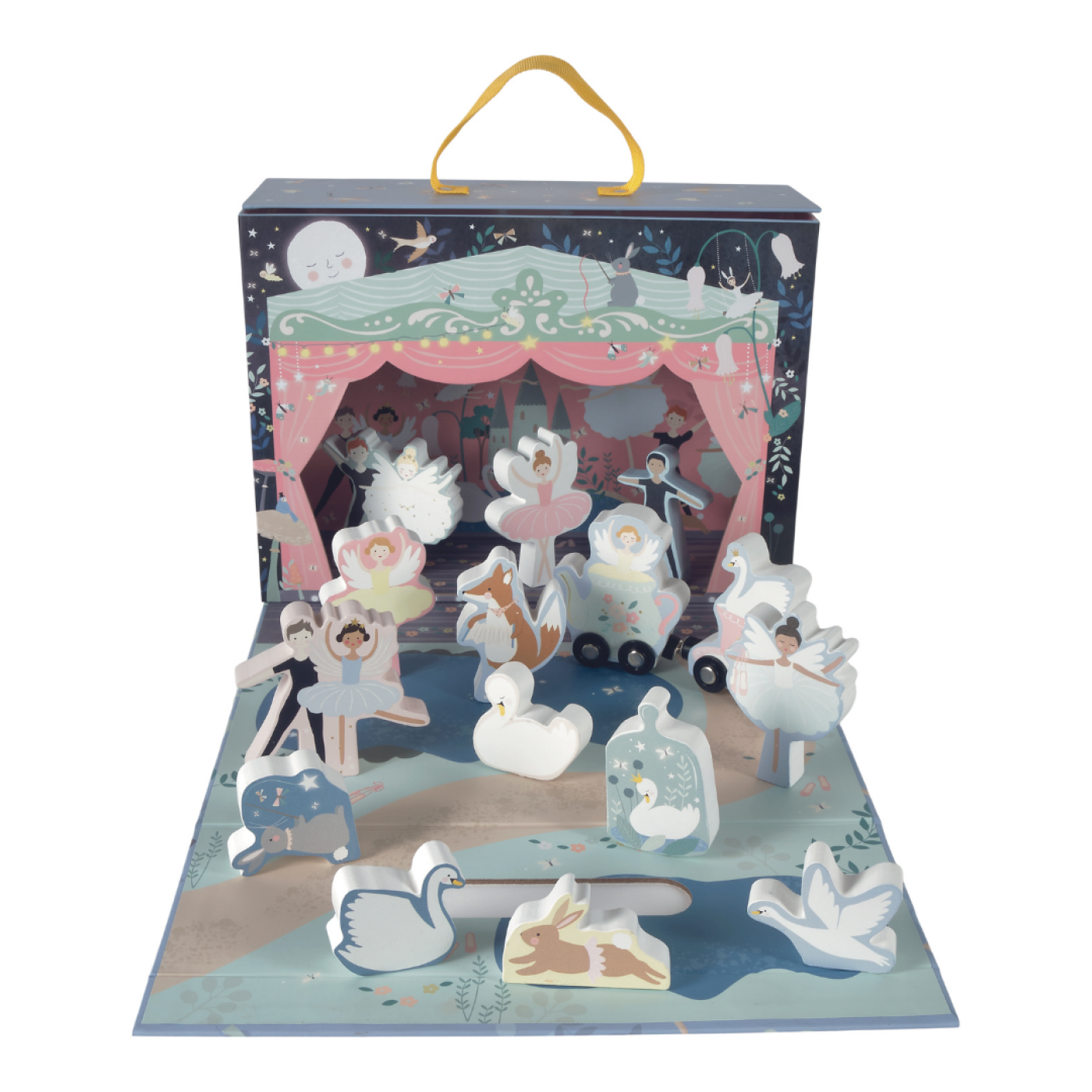 Floss & Rock - Ahşap Figürlü Oyun Kutuları / Enchanted - 43P6363 - 5055166356930