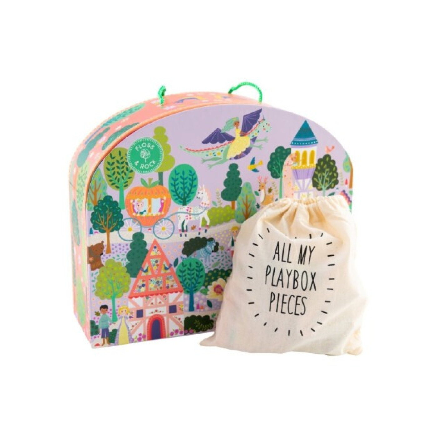 Floss & Rock - Ahşap Figürlü Oyun Kutuları / Fairy Tale - 45P6471 - 5055166358101