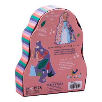 FLOSS & ROCK 12 Parça Şekilli Yap-Boz / Fairy Tale 