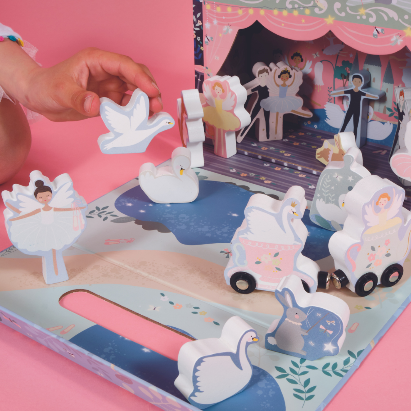 Floss & Rock - Ahşap Figürlü Oyun Kutuları / Enchanted - 43P6363 - 5055166356930