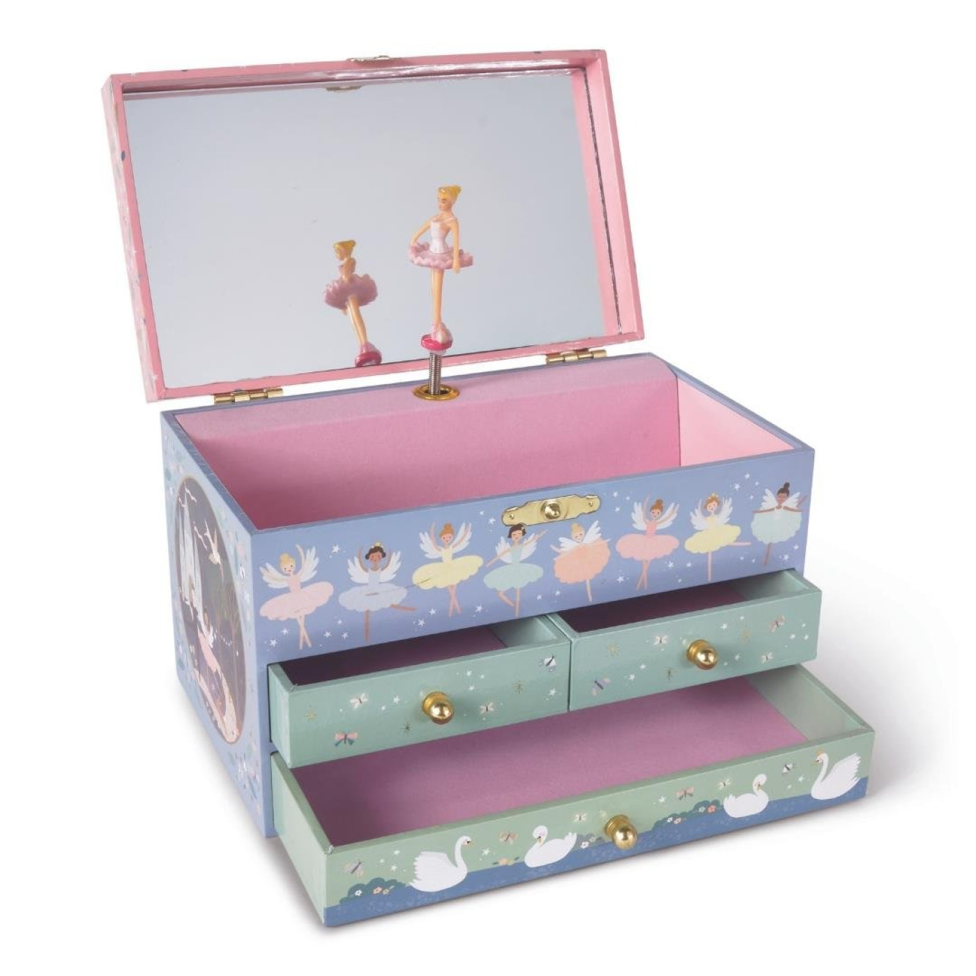 Floss & Rock 3 Cekmeceli Müzikli Mücevher Kutusu / Enchanted *YENİ* - 43P6389 - 5055166357197
