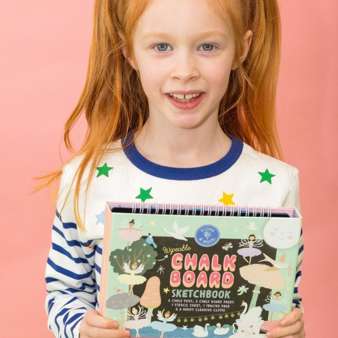 Floss & Rock - Chalk Board Eskiz Kitabı / Enchanted - 5055166359672 - 5055166359672